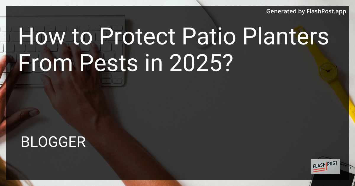Patio Planters