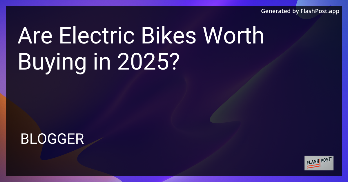 Electric Bike
