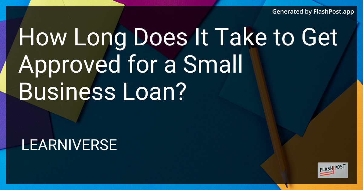 Small Business Loan