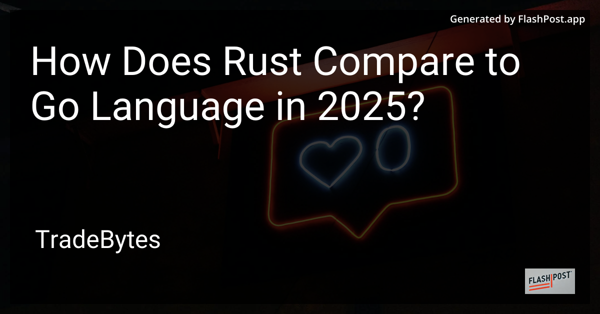 Rust vs Go