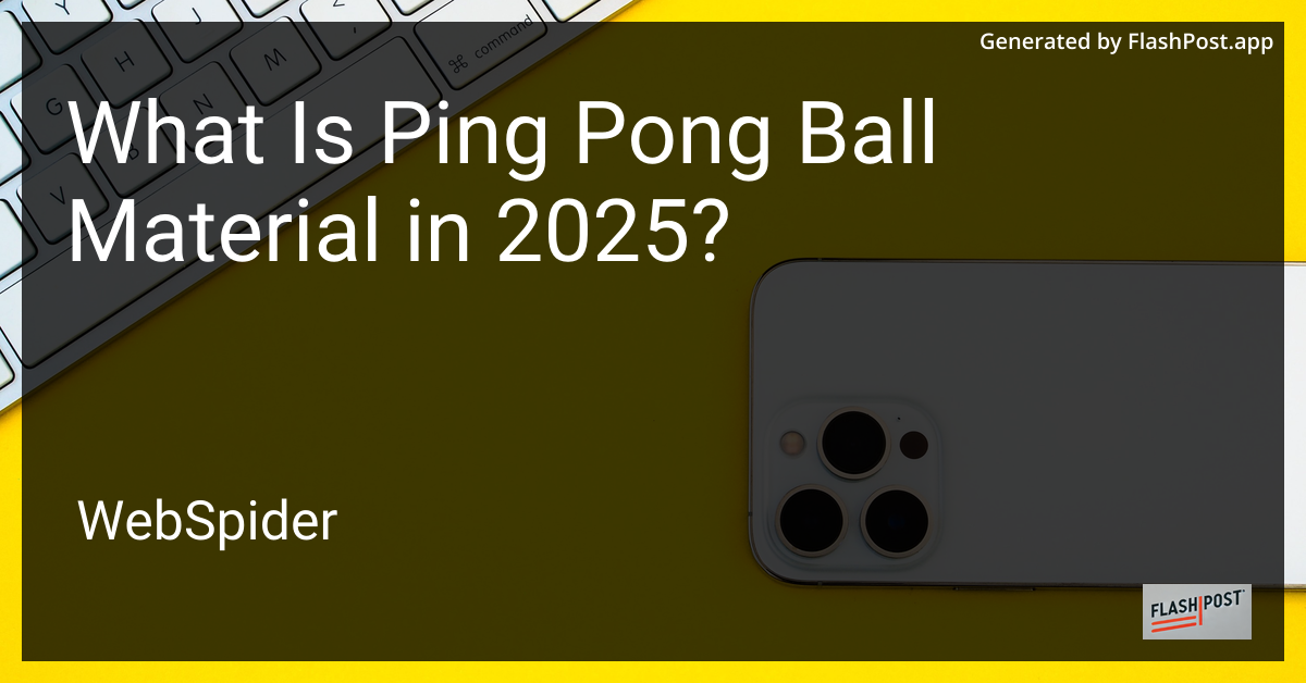 Ping Pong Ball