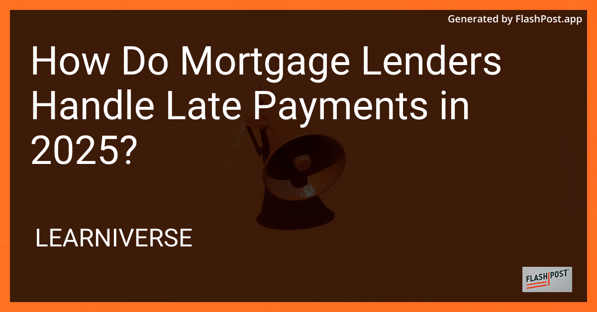 Late Mortgage Payments