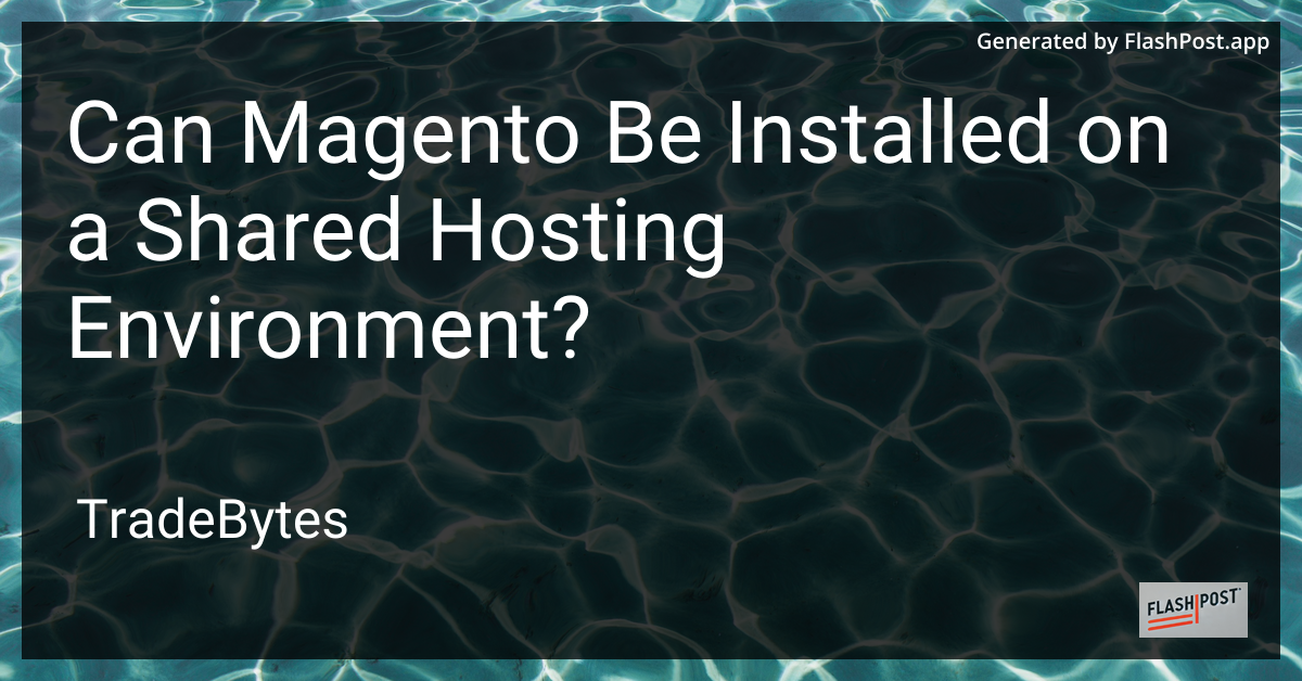 Magento Installation