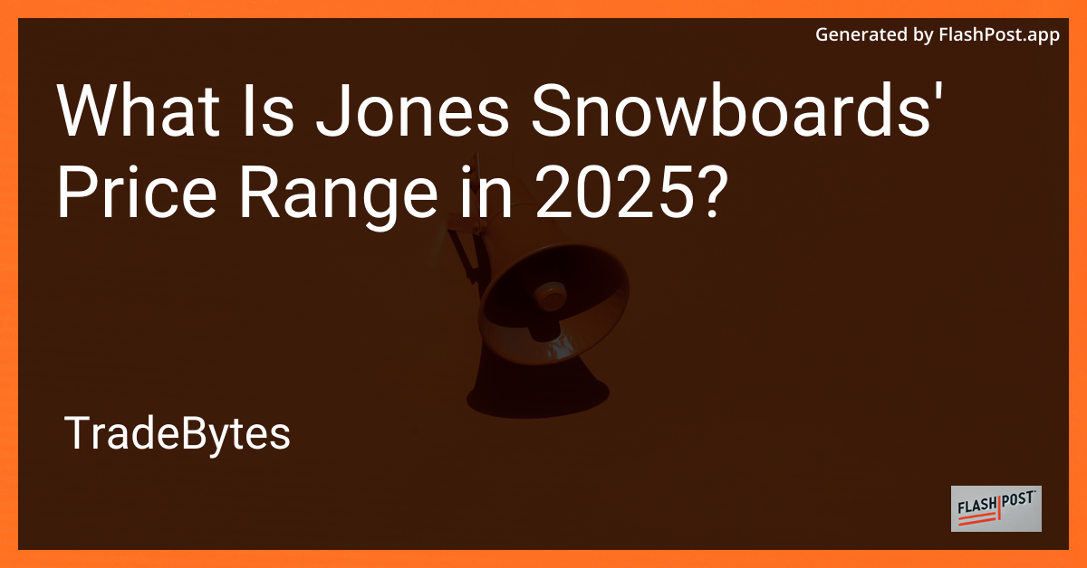 Jones Snowboards