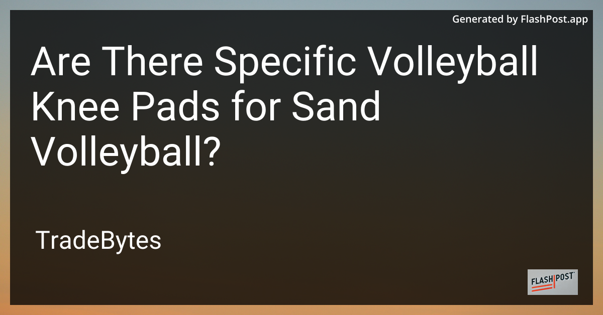 Volleyball Knee Pads