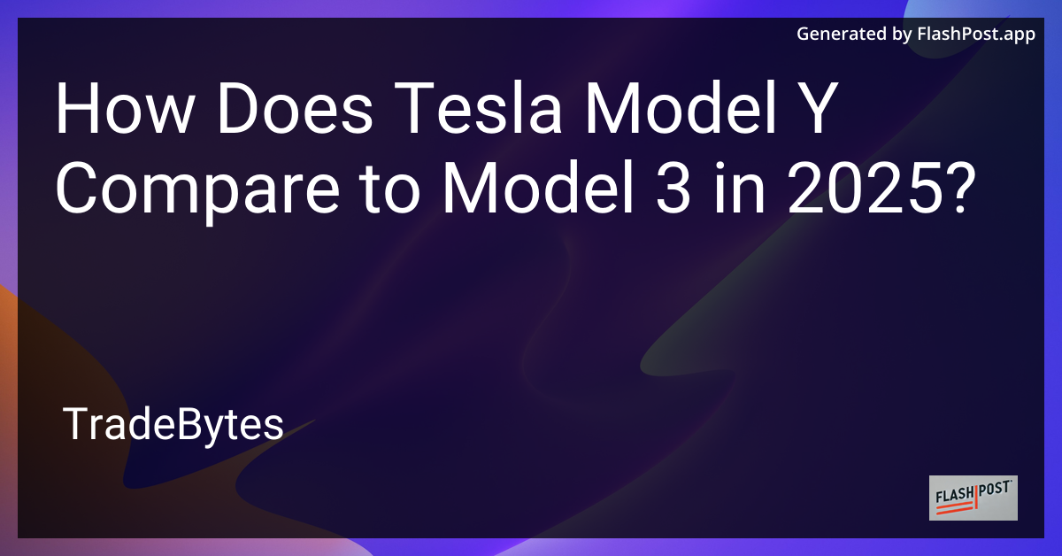 Tesla Model Comparison