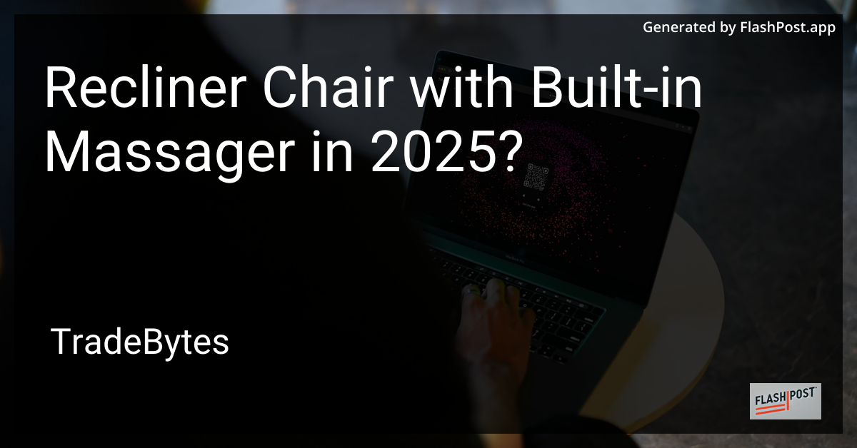 Recliner Chair with Built-in Massager