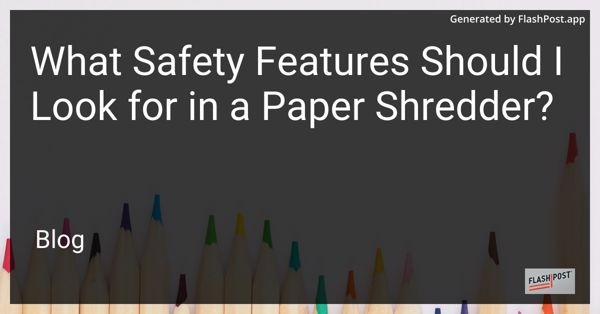 Paper Shredder