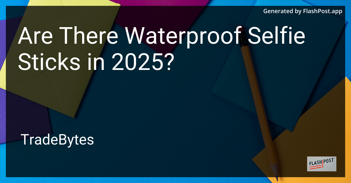 Waterproof Selfie Stick