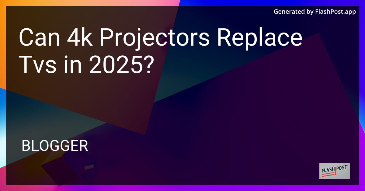 4K Projector Image