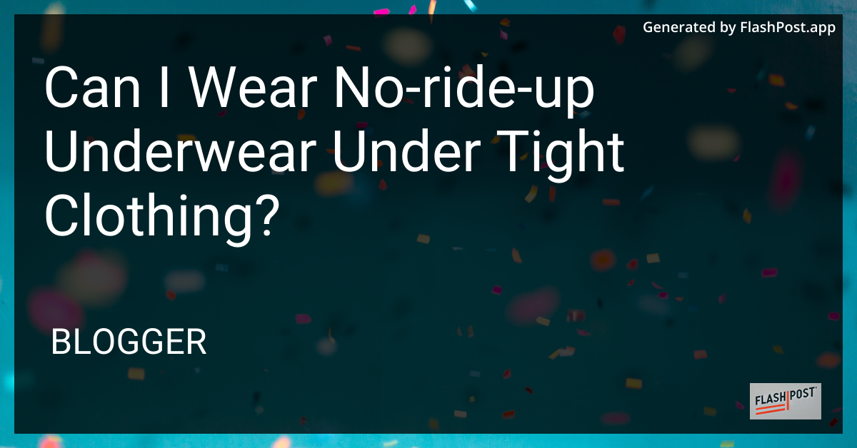 Stylish Underwear