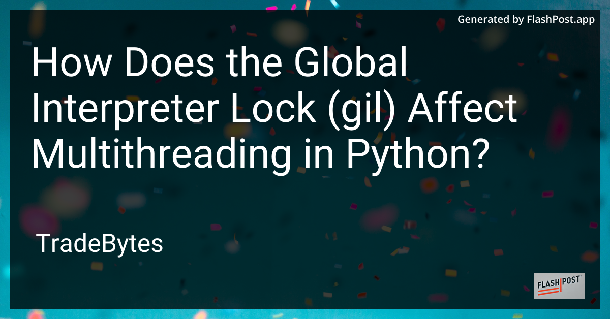 Image of Python Multithreading