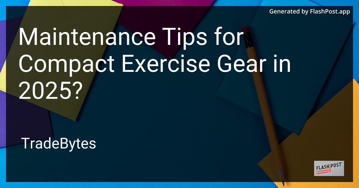 Compact Exercise Gear