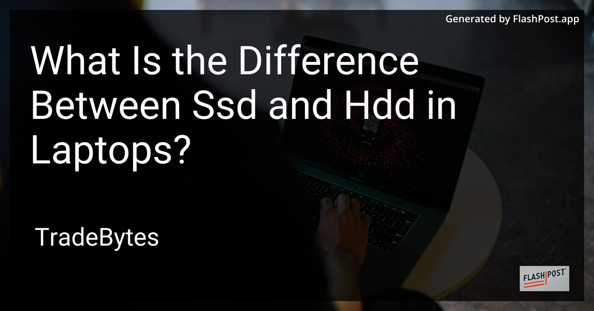 SSD vs HDD