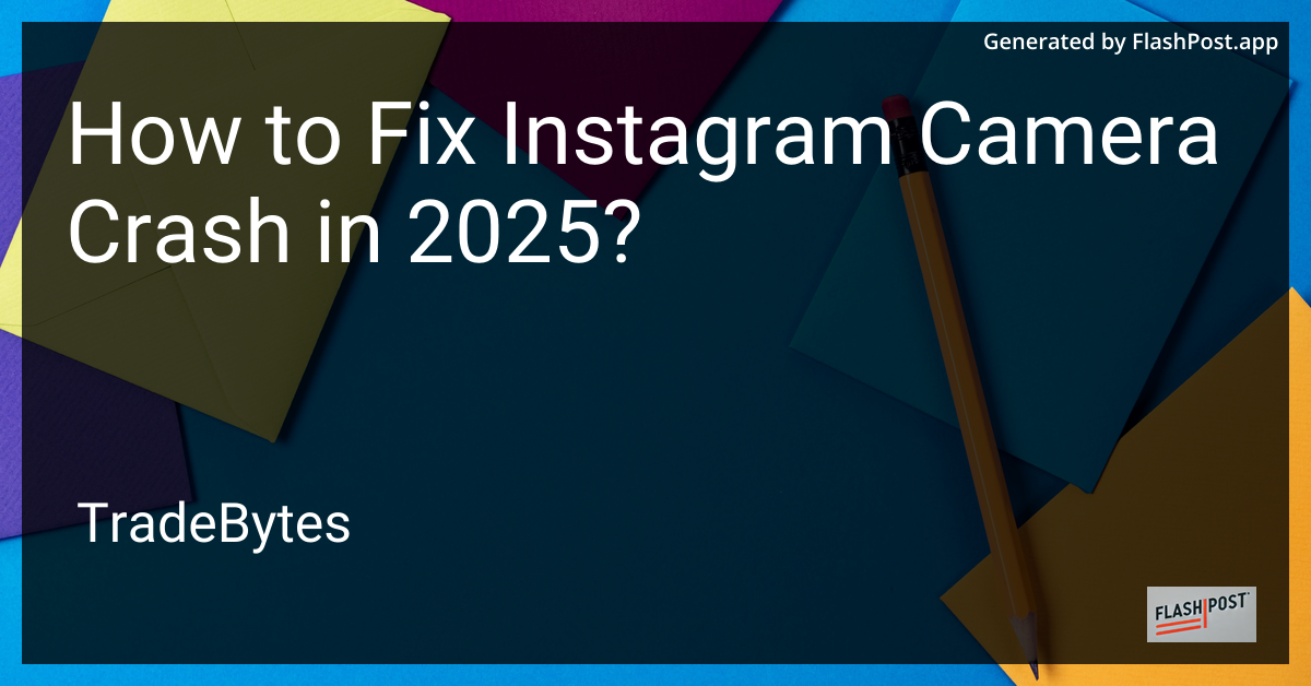 Instagram Camera Crash