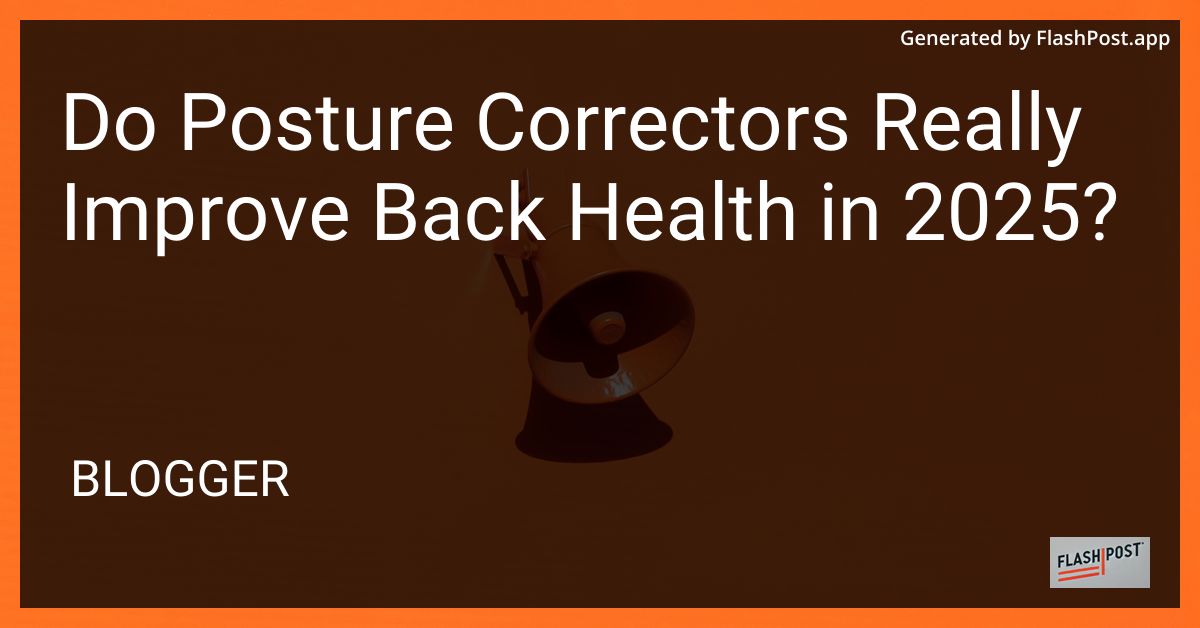 Posture Corrector