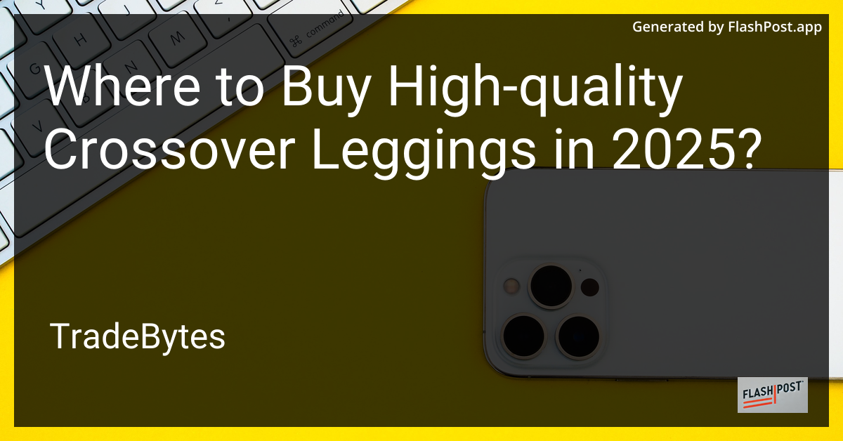 High-Quality Crossover Leggings
