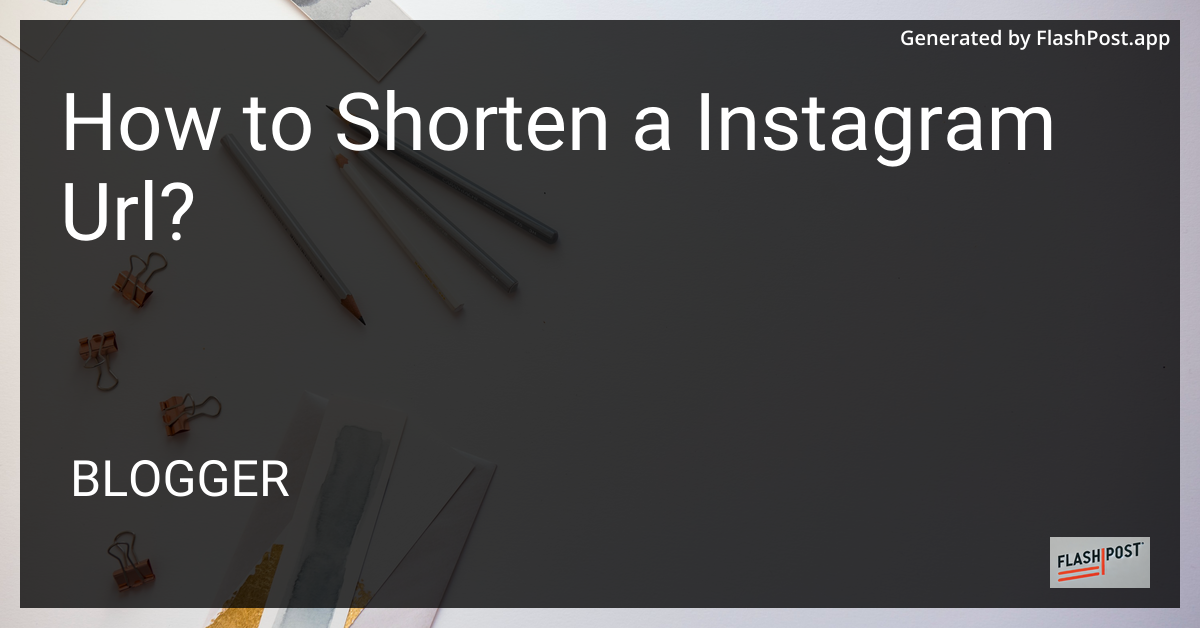 Shorten Instagram URL