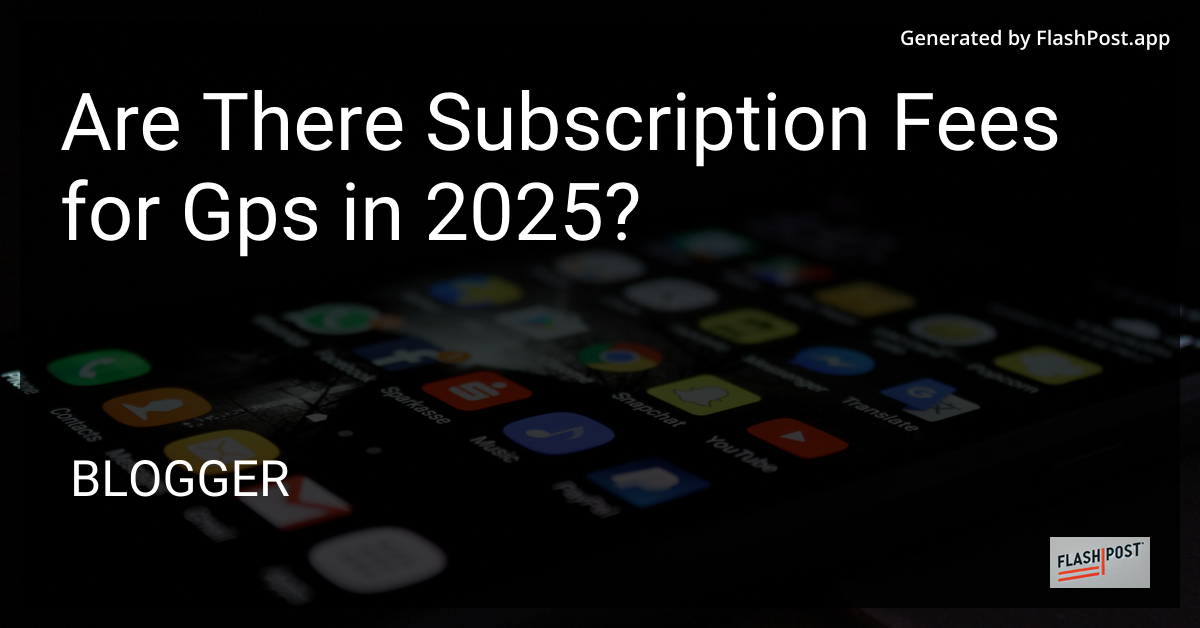 GPS Technology 2025