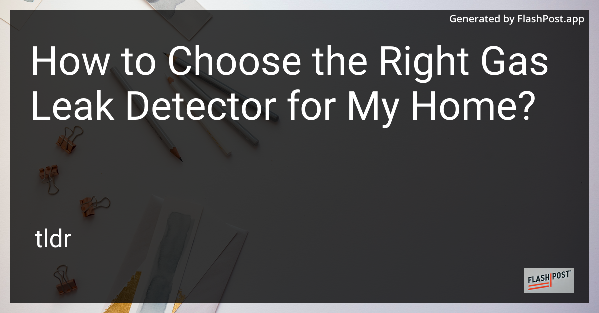 Gas Leak Detector