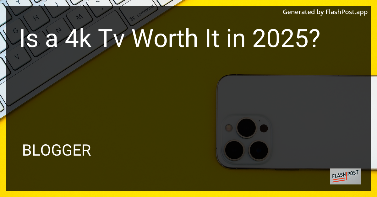 4K TV