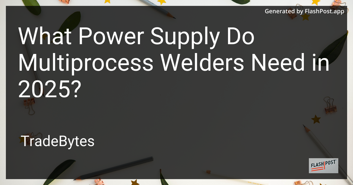 Multiprocess Welders