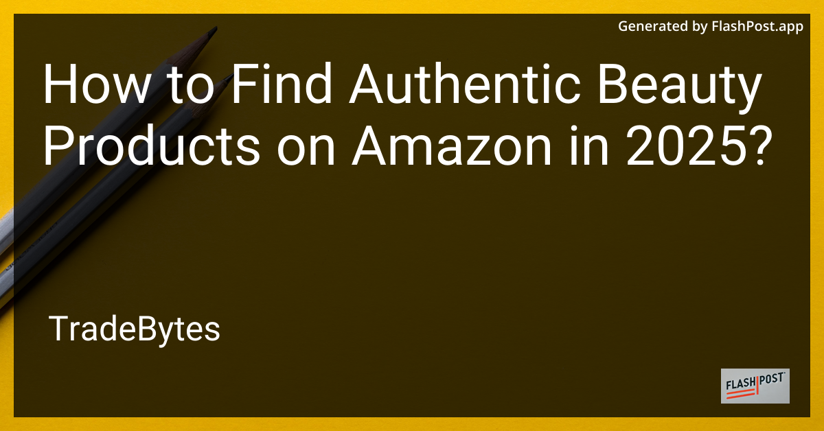 Authentic Beauty Products