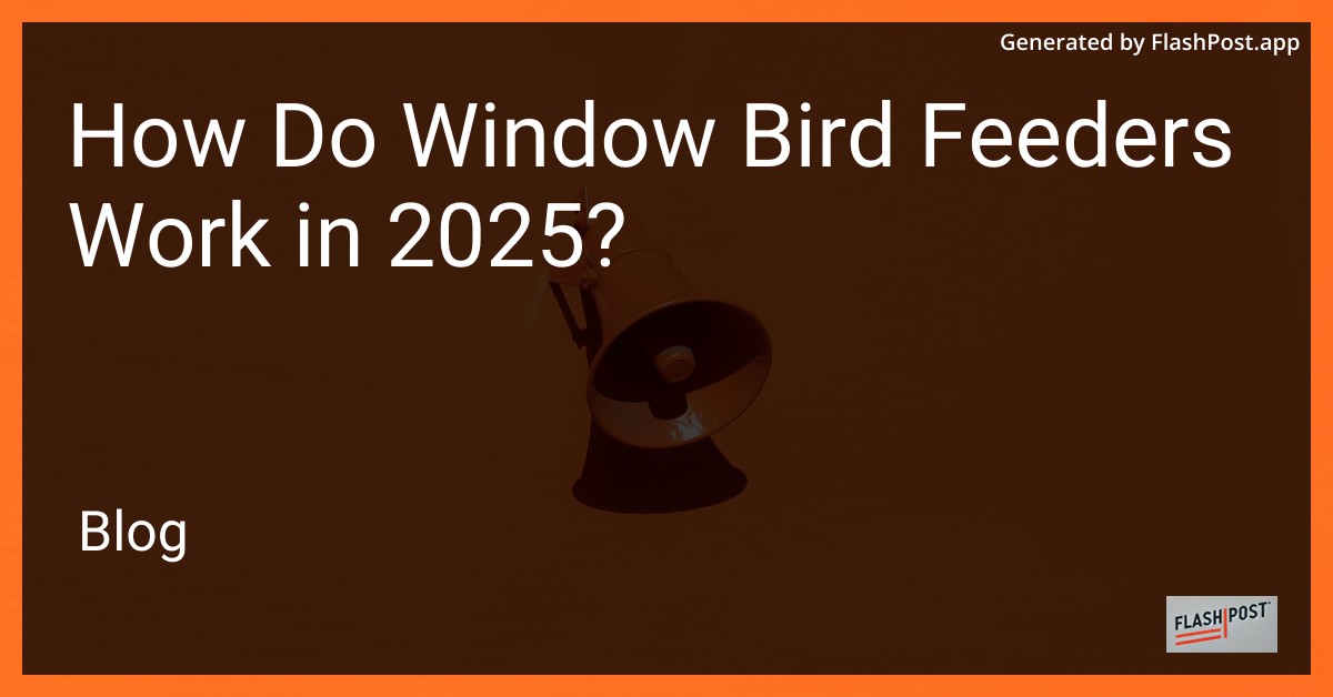 Window Bird Feeder Image