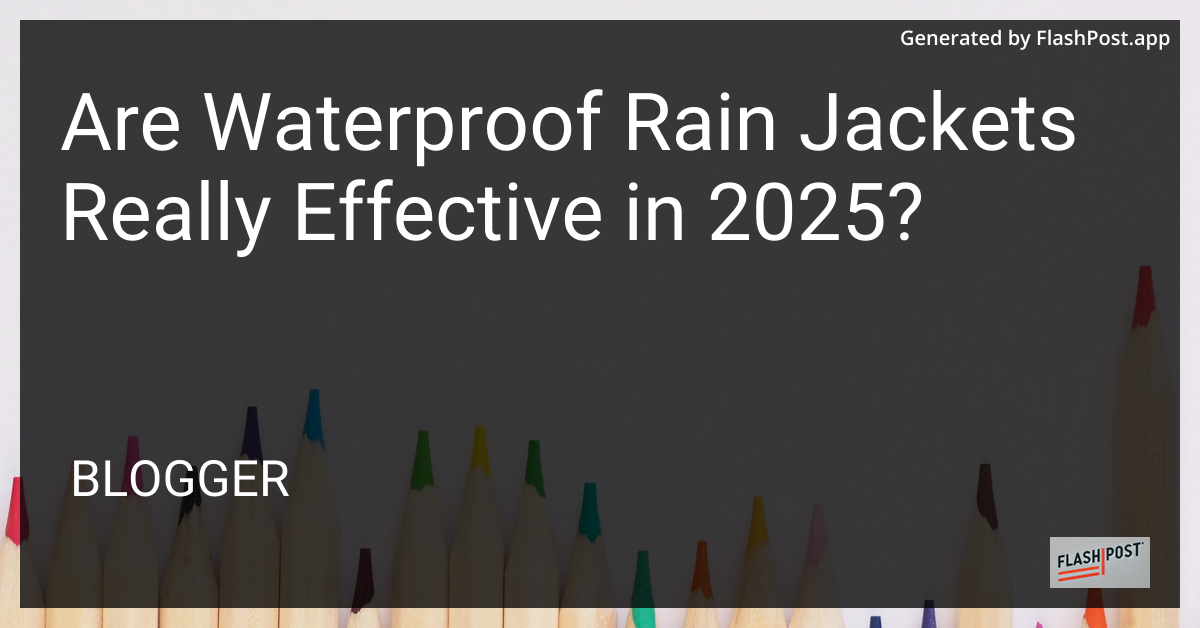 Rain Jacket