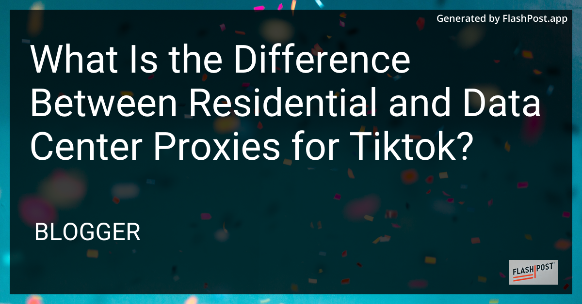 Proxies Image
