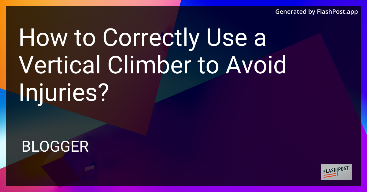 Vertical Climber