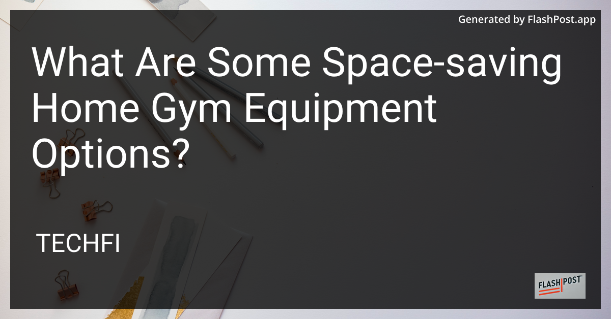 Home Gym Equipment