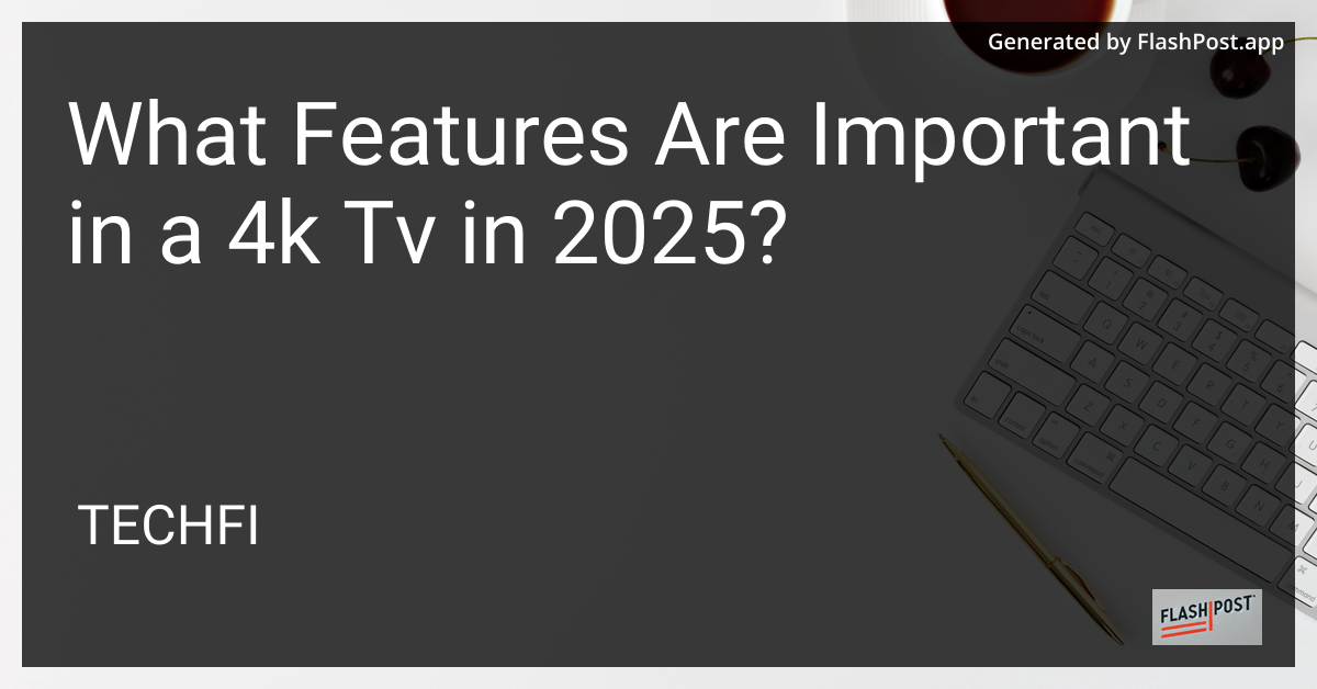 4K TV