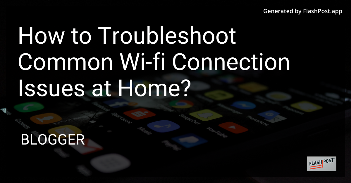Wi-Fi Troubleshooting