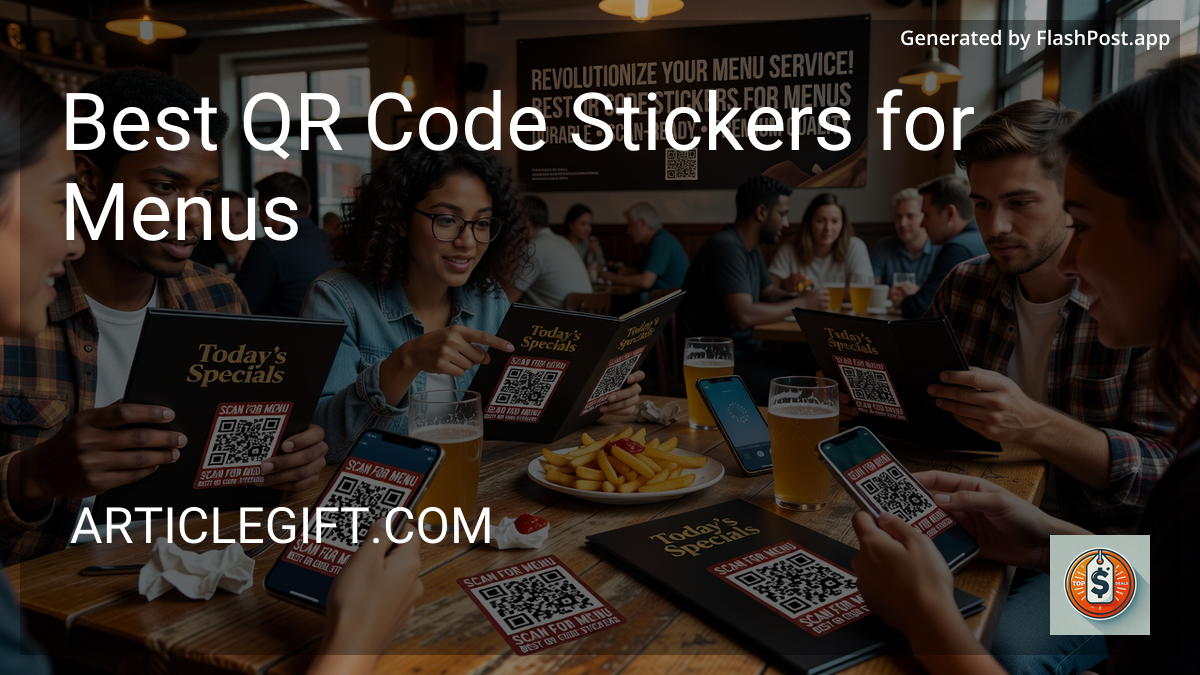 5 Best QR Code Stickers for Menus in 2026