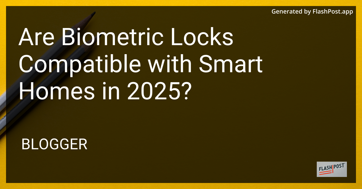 Biometric Lock