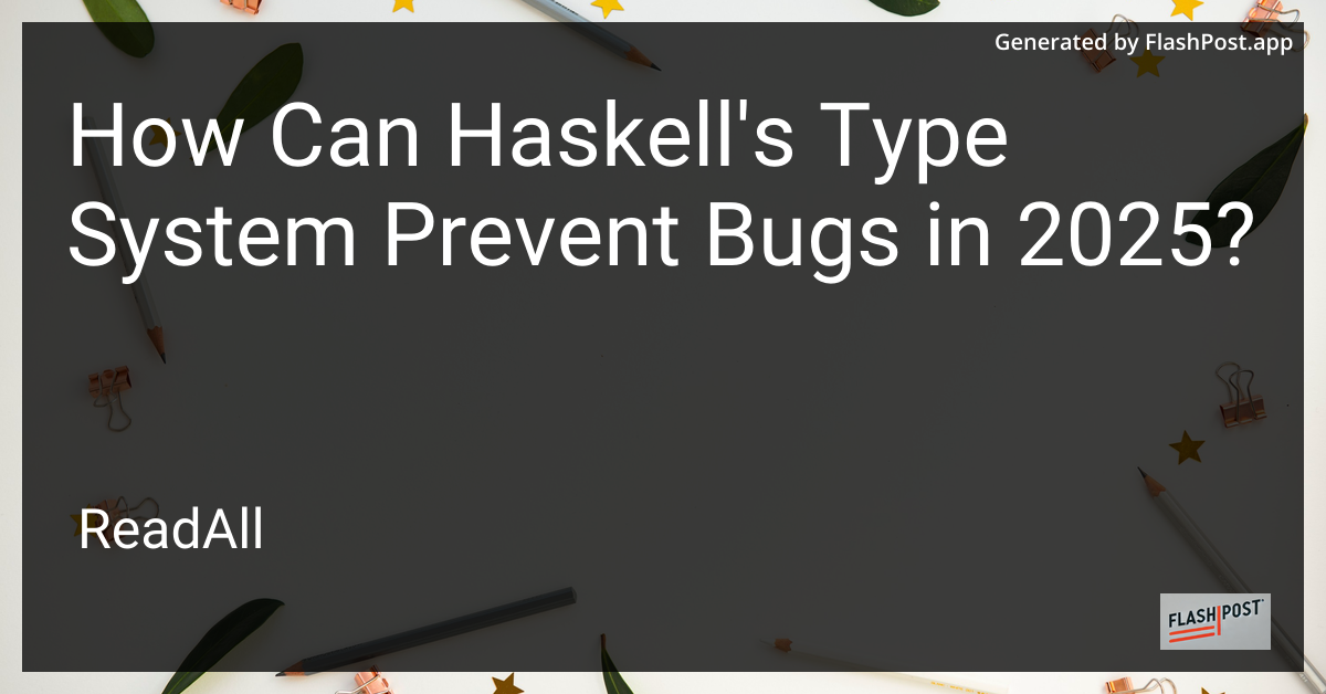 Haskell Type System
