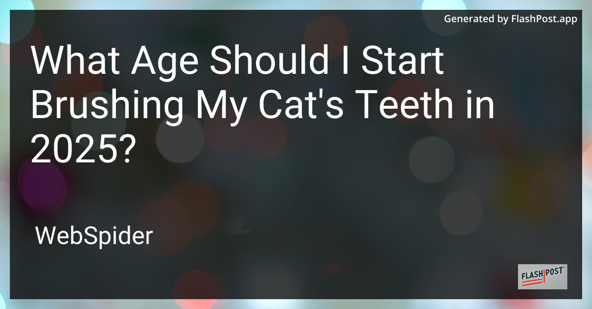 A Cat with Sparkling Teeth
