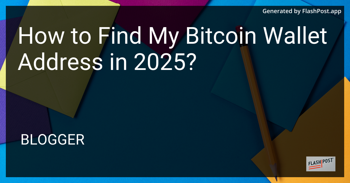 Find Your Bitcoin Wallet
