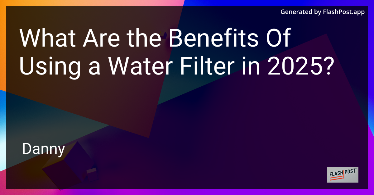 Water Filter