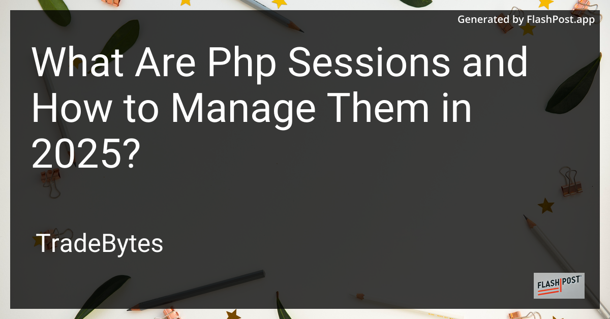 PHP Sessions