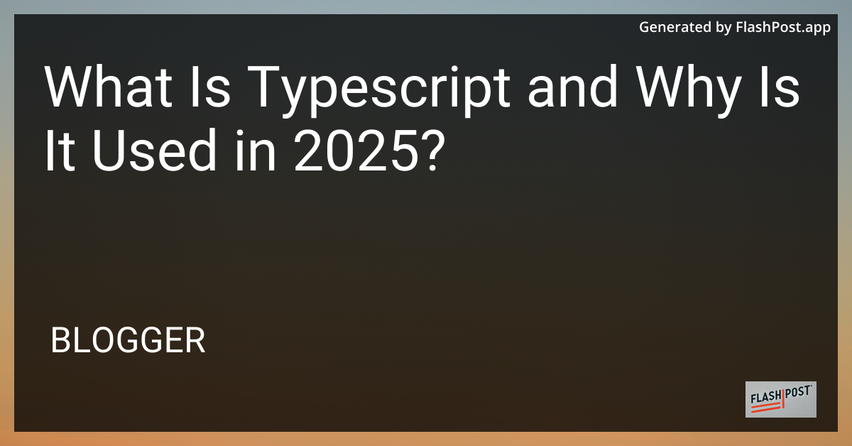 TypeScript Logo