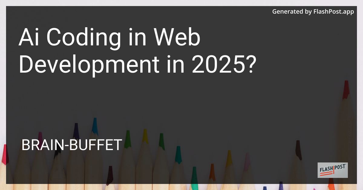 AI Coding in Web Development