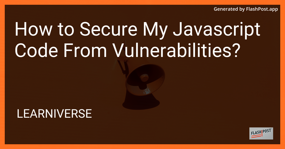JavaScript Security