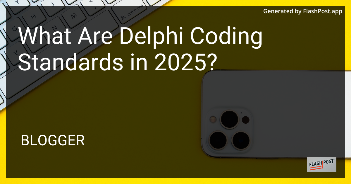 Delphi Coding Standards