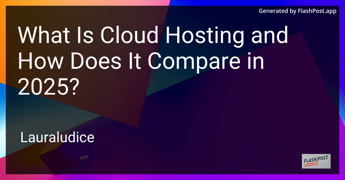 Cloud Hosting