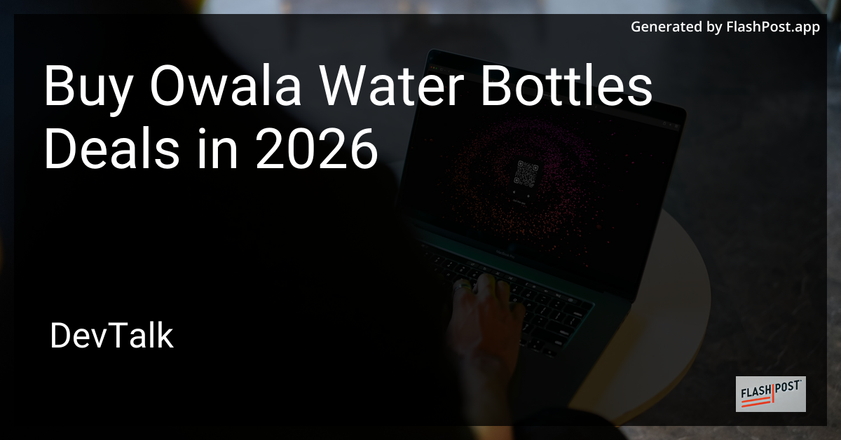 Buy Owala Water Bottles Deals in 2026