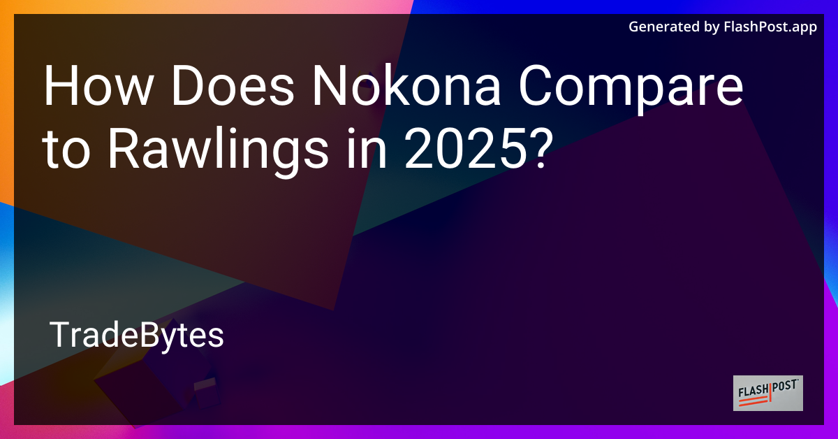 Nokona vs Rawlings 2025