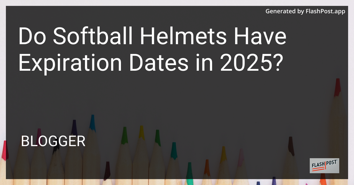 Softball Helmet