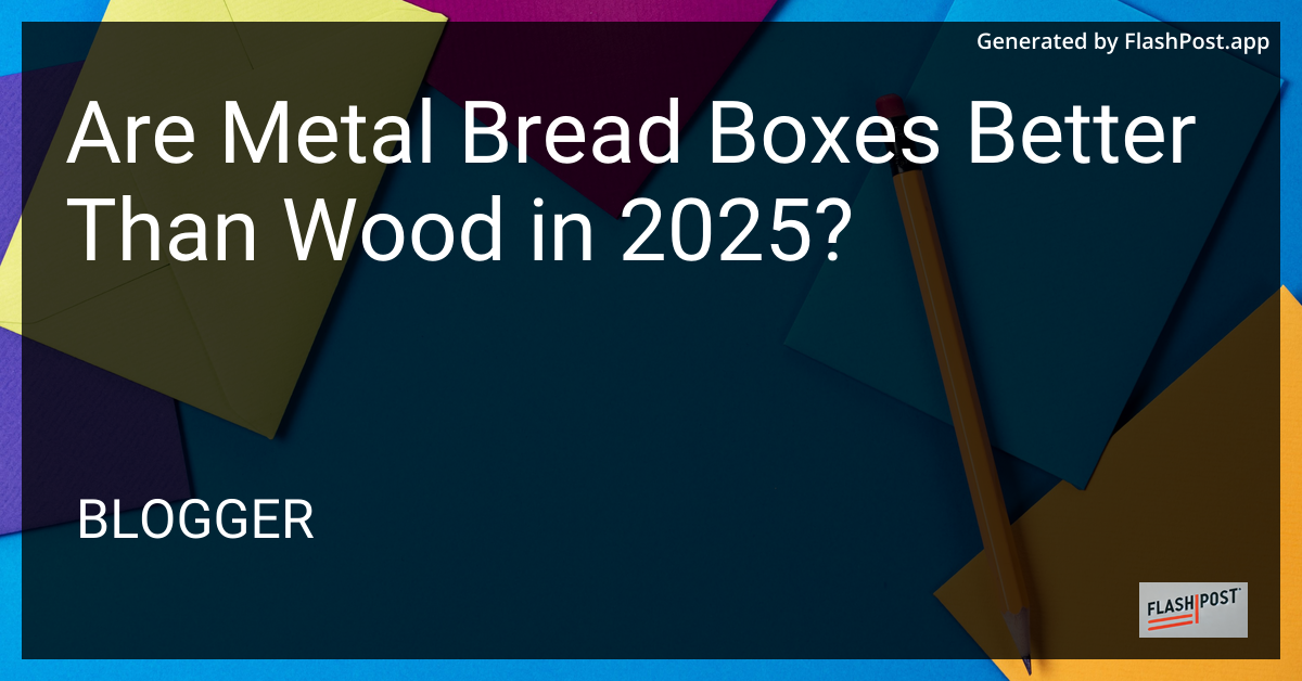 Metal Bread Box